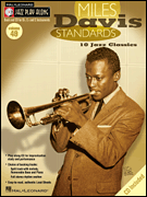 JAZZ PLAY ALONG #49 MILES DAVIS STANDARDS BK/CD cover